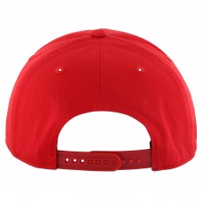 New Jersey Devils 47 Overhand Logo Side Patch Hitch Adjustable Hat - Red
