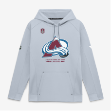 Colorado Avalanche Fanatics Gray 2026 Stanley Cup Playoffs Authentic Pro Rink Fly Fleece Hoodie Colorado Avalanche Fanatics Gray 2026 Stanley Cup Playoffs Authentic Pro Rink Fly Fleece Hoodie