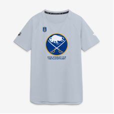 Футболка Buffalo Sabres Fanatics Gray 2026 Stanley Cup Playoffs Authentic Pro Rink Performance