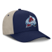 Бейсболка Colorado Avalanche Fanatics Navy/Tan 2026 Stanley Cup Playoffs Locker Room