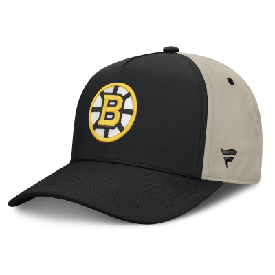 Бейсболка Boston Bruins Fanatics Black/Tan 2026 Stanley Cup Playoffs Locker Room