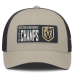 Бейсболка Vegas Golden Knights Fanatics Light Beige/Black 2026 NHL Western Conference Champions Locker Room Trucker