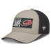 Бейсболка Carolina Hurricanes Fanatics Light Beige/Black 2026 NHL Eastern Conference Champions Locker Room Trucker