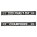 Шарф Carolina Hurricanes Fanatics 2026 Stanley Cup Champions Locker Room