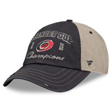 Бейсболка Unisex Carolina Hurricanes Fanatics Black/Light Beige 2026 Stanley Cup Champions Unstructured Бейсболка Unisex Carolina Hurricanes Fanatics Black/Light Beige 2026 Stanley Cup Champions Unstructured