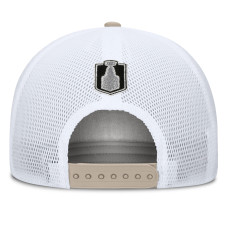 Бейсболка Carolina Hurricanes Fanatics Light Beige/White 2026 Stanley Cup Champions A-Frame Trucker Бейсболка Carolina Hurricanes Fanatics Light Beige/White 2026 Stanley Cup Champions A-Frame Trucker