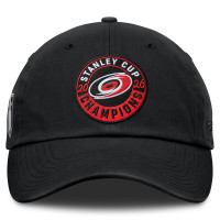 Бейсболка Carolina Hurricanes Fanatics Black 2026 Stanley Cup Champions Core Unstructured Бейсболка Carolina Hurricanes Fanatics Black 2026 Stanley Cup Champions Core Unstructured