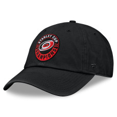 Бейсболка Carolina Hurricanes Fanatics Black 2026 Stanley Cup Champions Core Unstructured Бейсболка Carolina Hurricanes Fanatics Black 2026 Stanley Cup Champions Core Unstructured