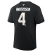 Футболка Vegas Golden Knights Rasmus Andersson Fanatics Black Authentic Stack Name & Number