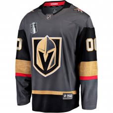 Vegas Golden Knights 2023 Stanley Cup Final Alternate Breakaway Custom Jersey - Black