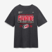Футболка Carolina Hurricanes Fanatics Heather Charcoal 2026 NHL Eastern Conference Champions Locker Room