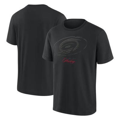 Футболка Men’s Carolina Hurricanes Fanatics Blackout Heavyweight