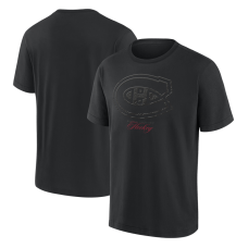 Футболка Men’s Montreal Canadiens Fanatics Blackout Heavyweight Футболка Men’s Montreal Canadiens Fanatics Blackout Heavyweight
