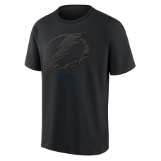 Футболка Men’s Tampa Bay Lightning Fanatics Blackout Heavyweight Футболка Men’s Tampa Bay Lightning Fanatics Blackout Heavyweight