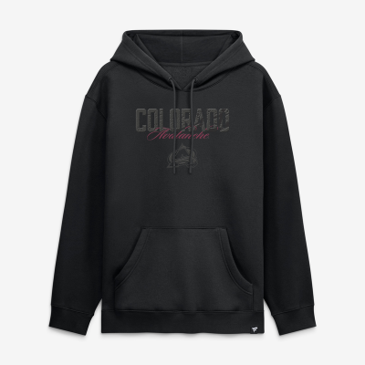 Colorado Avalanche Fanatics Black Out Hoodie
