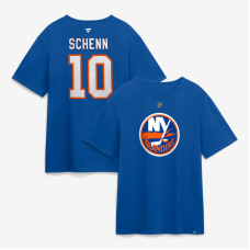 New York Islanders Brayden Schenn Fanatics Royal Authentic Stack Name & Number T-Shirt