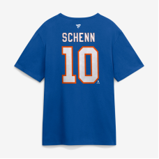 New York Islanders Brayden Schenn Fanatics Royal Authentic Stack Name & Number T-Shirt