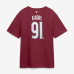 Colorado Avalanche Nazem Kadri Fanatics Burgundy Authentic Stack Name & Number T-Shirt