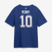 Футболка Tampa Bay Lightning Corey Perry Fanatics Blue Authentic Stack Name & Number