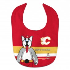 Calgary Flames WinCraft All Pro Mascot Baby Bib