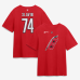 Футболка Carolina Hurricanes Jaccob Slavin Fanatics Red 2026 Stanley Cup Champions Authentic Stack Name & Number Футболка Carolina Hurricanes Jaccob Slavin Fanatics Red 2026 Stanley Cup Champions Authentic Stack Name & Number