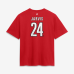 Женская Футболка Carolina Hurricanes Seth Jarvis Fanatics Red 2026 Stanley Cup Champions Authentic Stack Name & Number