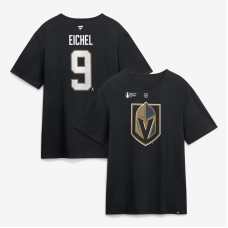 Футболка Vegas Golden Knights Jack Eichel Fanatics Black 2026 Stanley Cup Final Name & Number Футболка Vegas Golden Knights Jack Eichel Fanatics Black 2026 Stanley Cup Final Name & Number