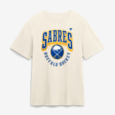 Футболка Buffalo Sabres Fanatics Cream Vintage Insp. Legacy
