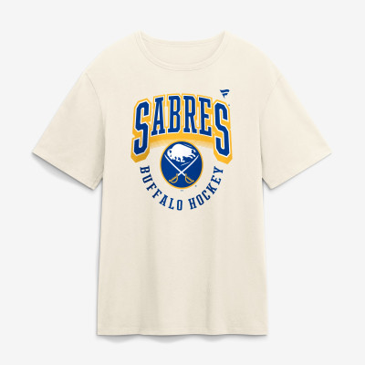 Футболка Buffalo Sabres Fanatics Cream Vintage Insp. Legacy