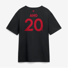 Футболка Carolina Hurricanes Sebastian Aho Fanatics Black 2026 Stanley Cup Champions Authentic Pro Name & Number Футболка Carolina Hurricanes Sebastian Aho Fanatics Black 2026 Stanley Cup Champions Authentic Pro Name & Number