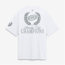 Футболка Carolina Hurricanes Fanatics White 2026 Stanley Cup Champions USA 250 Heavyweight