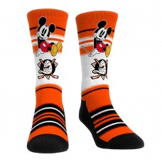 Три пары носков Mickey Mouse Anaheim Ducks Rock Em Unisex - Orange
