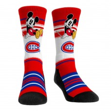 Три пары носков Mickey Mouse Montreal Canadiens Rock Em Unisex - Red