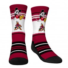 Три пары носков Mickey Mouse Arizona Coyotes Rock Em Youth - Garnet