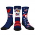 Три пары носков Mickey Mouse Columbus Blue Jackets Rock Em Youth - Navy