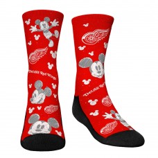 Три пары носков Mickey Mouse Detroit Red Wings Rock Em Youth - Red