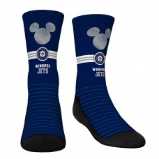 Три пары носков Mickey Mouse Winnipeg Jets Rock Em Youth - Navy