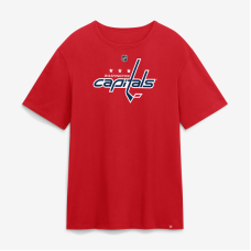 Футболка Washington Capitals Jordan Kyrou Fanatics Red Authentic Stack Name & Number