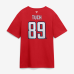 Футболка Washington Capitals Alex Tuch Fanatics Red Authentic Stack Name & Number