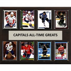 Washington Capitals 12 x 15 Trading Card Plaque