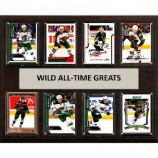 Minnesota Wild 12 x 15 Trading Card Plaque