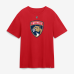 Футболка Florida Panthers Jacob Markstrom Fanatics Red Authentic Stack Name & Number