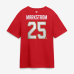Футболка Florida Panthers Jacob Markstrom Fanatics Red Authentic Stack Name & Number