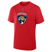 Футболка Florida Panthers Jacob Markstrom Fanatics Red Authentic Stack Name & Number