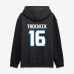 Толстовка Utah Mammoth Vincent Trocheck Fanatics Black Authentic Stack Name & Number