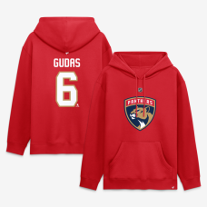 Толстовка Florida Panthers Radko Gudas Fanatics Red Authentic Stack Name & Number Толстовка Florida Panthers Radko Gudas Fanatics Red Authentic Stack Name & Number
