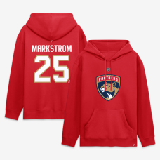 Толстовка Florida Panthers Jacob Markstrom Fanatics Red Authentic Stack Name & Number Толстовка Florida Panthers Jacob Markstrom Fanatics Red Authentic Stack Name & Number