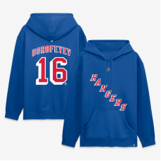 Толстовка New York Rangers Pavel Dorofeyev Fanatics Blue Authentic Stack Name & Number Толстовка New York Rangers Pavel Dorofeyev Fanatics Blue Authentic Stack Name & Number