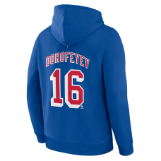 Толстовка New York Rangers Pavel Dorofeyev Fanatics Blue Authentic Stack Name & Number Толстовка New York Rangers Pavel Dorofeyev Fanatics Blue Authentic Stack Name & Number