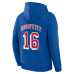 Толстовка New York Rangers Pavel Dorofeyev Fanatics Blue Authentic Stack Name & Number